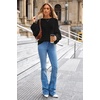 image:imageArachampCloz Women Wool Bend Soft Warm Fuzzy Loose Fit Fall Sweater 2025Balck