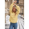 image:imageArachampCloz Women Wool Bend Soft Warm Fuzzy Loose Fit Fall Sweater 2025Yellow