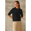 image:imageArachampCloz Womens Short Sleeve Crew Neck Sweaters Trendy Teacher Work TopsZblack