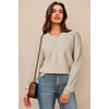 image:imageArachampCloz Womens Wool Blend Sweaters V Neck Winter Business Casual Outfits Warm Tops 2026Apricot