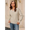 image:imageArachampCloz Womens Wool Blend Sweaters V Neck Winter Business Casual Outfits Warm Tops 2026Apricot