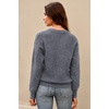 image:imageArachampCloz Womens Wool Blend Sweaters V Neck Winter Business Casual Outfits Warm Tops 2026Dark Grey
