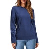 image:imageArachampCloz Womens Fall Fashion 2023 Knit Hoodies Drawstring Long Sleeve Pullover Sweaters with PocketBlue