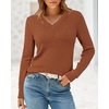 image:imageArachampCloz Womens Wool Blend Fall Sweaters Business Casual Outfits 2026Caramel
